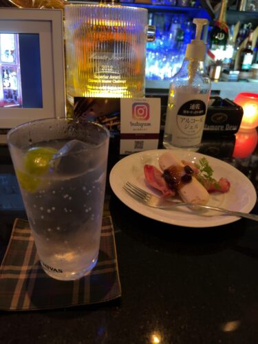 北海道・函館『コンコルド21』でウィスキーを一人飲み